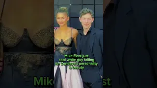 Zendaya's film husband Mike Faist falling for her presence#shorts#zendaya#challengersmovie