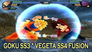 Goku SSJ3 and Vegeta SSJ4 Fusion | Gogeta SSJ12 | DBZ Tenkaichi 3 (MOD)