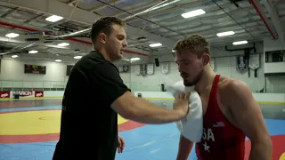 USA Wrestling Olympic Camp Training Match: Joey McKenna vs Shelton Mack