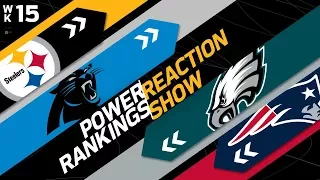 Power Rankings Week 15 Reaction Show: Another New #1 in the NFL | NFL Network