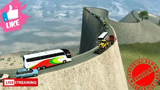 🔴 Unbelievable!! World Most Dangerous Road in The World - Euro Truck Simulator 2 #shorts