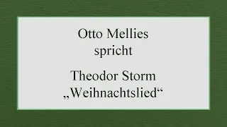 Theodor Storm „Weihnachtslied“