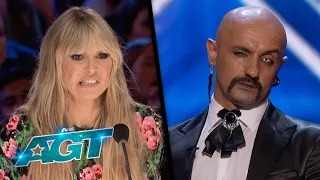 Scary, thrilling auditions that will make your skin crawl 😨 | AGT 2022