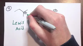 Lewis Acids and Bases (Curved electron pushing arrows)