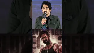 సలార్ నా దృష్టిలో చిన్న సినిమా😱: #siddharth #salaar #prabhas #chinna #shorts #ytshorts