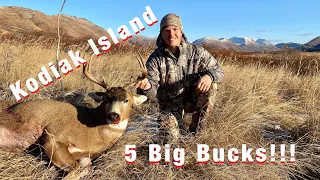 S20Ep1: Self Guided Blacktail Hunt on Kodiak Island! 5 Bucks!!!