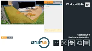 Secury360 Perimeter Detection Works with Nx