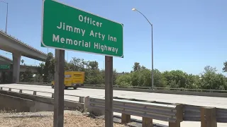 Stockton's crosstown freeway named in honor of fallen Officer Jimmy Arty Inn