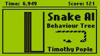 🐍🤖 Snake AI • Behaviour Tree (Timothy Pople)