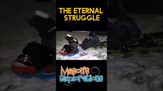 Sledding Fail #sledding #winterfun