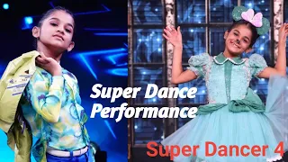Super dancer 4 l Best  Dance  cover By Anshika....Latto 🤗😍 l Super Girl l #Anshika