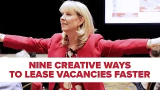 Nine Creative Ways to Lease Your Vacancies Faster | Beth Azor at ICSC Las Vegas