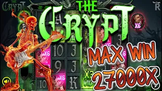 🎤 Player Hits The Crypt Slot 🔥 MAX WIN 🔥 (Nolimit City)