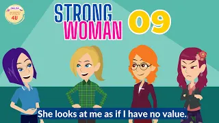 Strong Woman Episode 9 - English Animated Story - Poor Girl Story - English Story 4U
