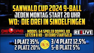 SANWALDCUP Tisch 9 03.6.2024 live aus Sindelfingen @DieDrei powered by REELIVE