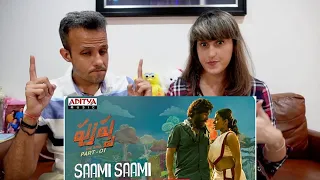 Saami Saami (Telugu)Full Video Song |Pushpa Songs |Allu Arjun, Rashmika |DSP | Reaction 🔥