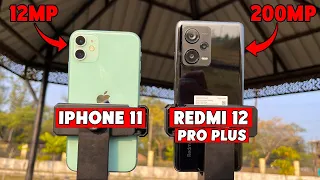 Redmi Note 12 Pro Plus 5G Vs iPhone 11 Camera Test 📸🔥 | 200MP Vs 12MP Camera Test 📸🔥