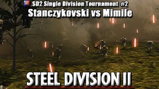 Zvládne můj soupeř Stanův tankový nářez? (Stanczykovski vs Mimile) | Steel Division 2