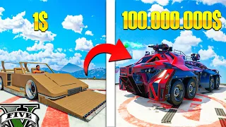 COCHE DE $1 vs COCHE MILLONARIO en GTA 5 (MODS) - ElChurches