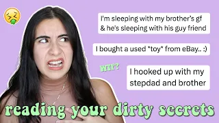 exposing your EXTRA dirty secrets (and judging you for it) | Just Sharon