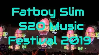 Fatboy Slim S2O Music Festival 2019 in Bangkok-Thailand-ファトボーイスリム S2O ミュージックフェスティバル2019 バンコク