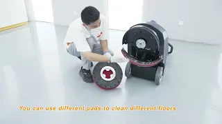 C14 Unbox, Battery Floor Scrubber, Unbox, 14" Cleaning Path  https://www.floorcleaningmachineusa.com