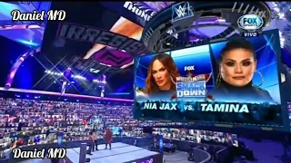 Nia Jax vs Tamina - WWE Smackdown 09/04/21 en Español