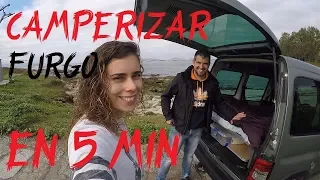 Como viajar en furgo | CAMPERIZAR Partner Belingo Kangoo | Consejos | LA AVENTURNETA