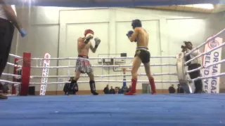 Zafer Şayık (MAVİ) Muhammed Ramizov (KIRMIZI) kıck boks lovkıck 2015