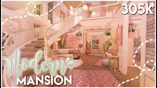 Bloxburg |ೃ⁀➷ Modern Vacation Mansion! * ˚ || House Build || Daislillia ❀