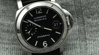 PANERAI Luminor 40mm - Recensione del PANERAI per POLSI PICCOLI - Pam 00048