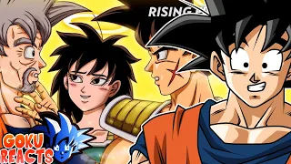 Goku Reacts To Old Man Goku Meets His Parents | Full Story