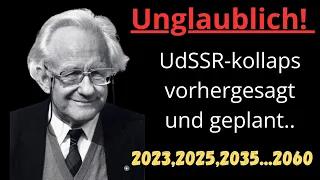 Die Vorhersagen von Galtung über das Schicksal Russlands und der USA werden wahr..Was erwartet uns?