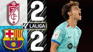 🎥 Granada vs. Barcelona [2-2] - Match Review (La Liga 2023/2024)