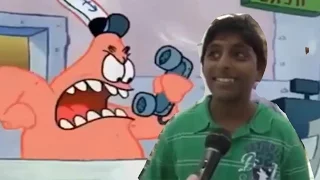 Patrick Star vs. Hallo Vater Typ (möchte meinen Vater grüssen)