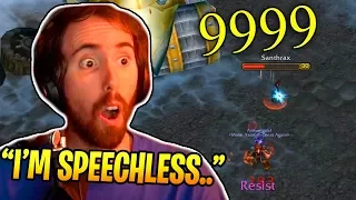 Asmongold Does BIGGEST DAMAGE HIT In Classic WoW Beta! (WoW Classic Funny Moments #6)