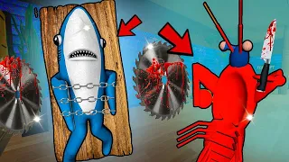 Маньяк акула против креветки в CS:GO!!!