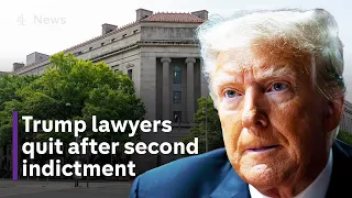 Trump lawyers quit after second indictment