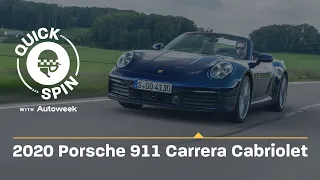 The Porsche 911 Carrera Cabriolet Is ‘Pretty Much Perfect’ | Quick Spin with Autoweek Podcast | EP14