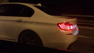 Toyota Camry 3.5 vs BMW 535 f10exhaust akrapovich