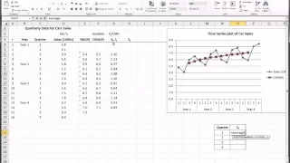 Excel - Time Series Forecasting - Part 2 of 3