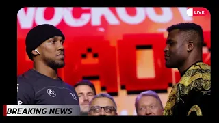 Ngannou vs Joshua Blow by Blow Updates and Ring Side Reactions!