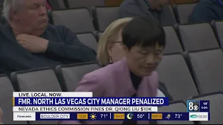 Former North Las Vegas city manager fined $10K for 'unethical' pay raise violation