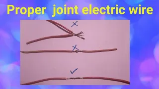 Awesome Idea How to Twist Electric Wire Together/ Properly Joint Electrical Wire /I love God