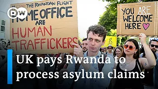 UK set to start deporting refugees to Rwanda | DW News