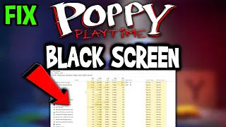 Poppy Playtime – How to Fix Black Screen & Stuck on Loading Screen