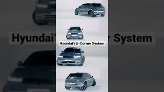 Hyundai's NEW E-Corner System! Crab Walk! 🦀⚡️ #shorts #hyundai #automobile