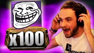 LEGENDARY TROLL! - (x100 ADVANCED SUPPLY DROPS) w/ Ali-A