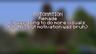 Wynncraft - AUTOMATION (Arrangement)