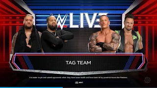 WWE 2K24: WWE Live Event: The Bloodline Vs LA Knight and Randy Orton 2/2